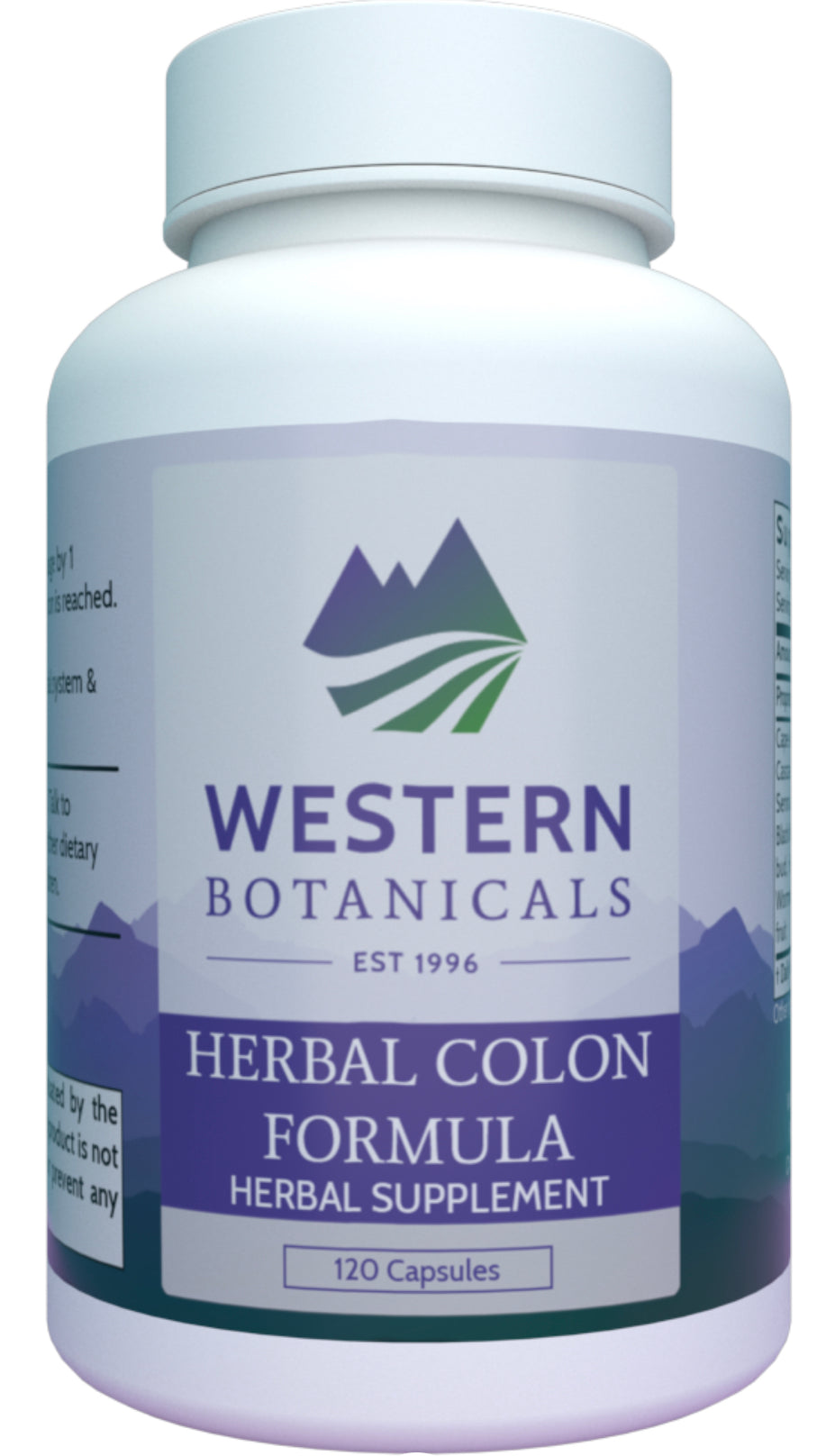 Variation #1726 of Herbal Colon Formula 100 Vegetarian Capsules image 0