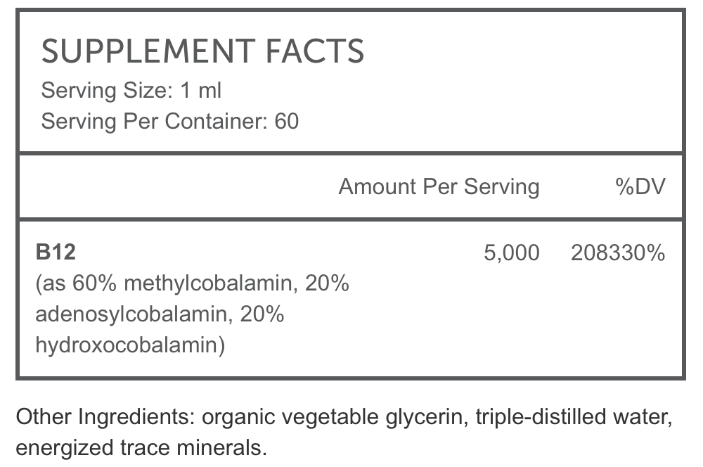 B12 Tri-Blend™ (2oz) image 2