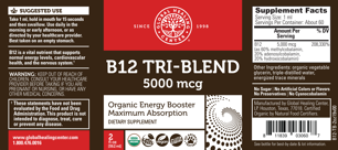 B12 Tri-Blend™ (2oz) image 1