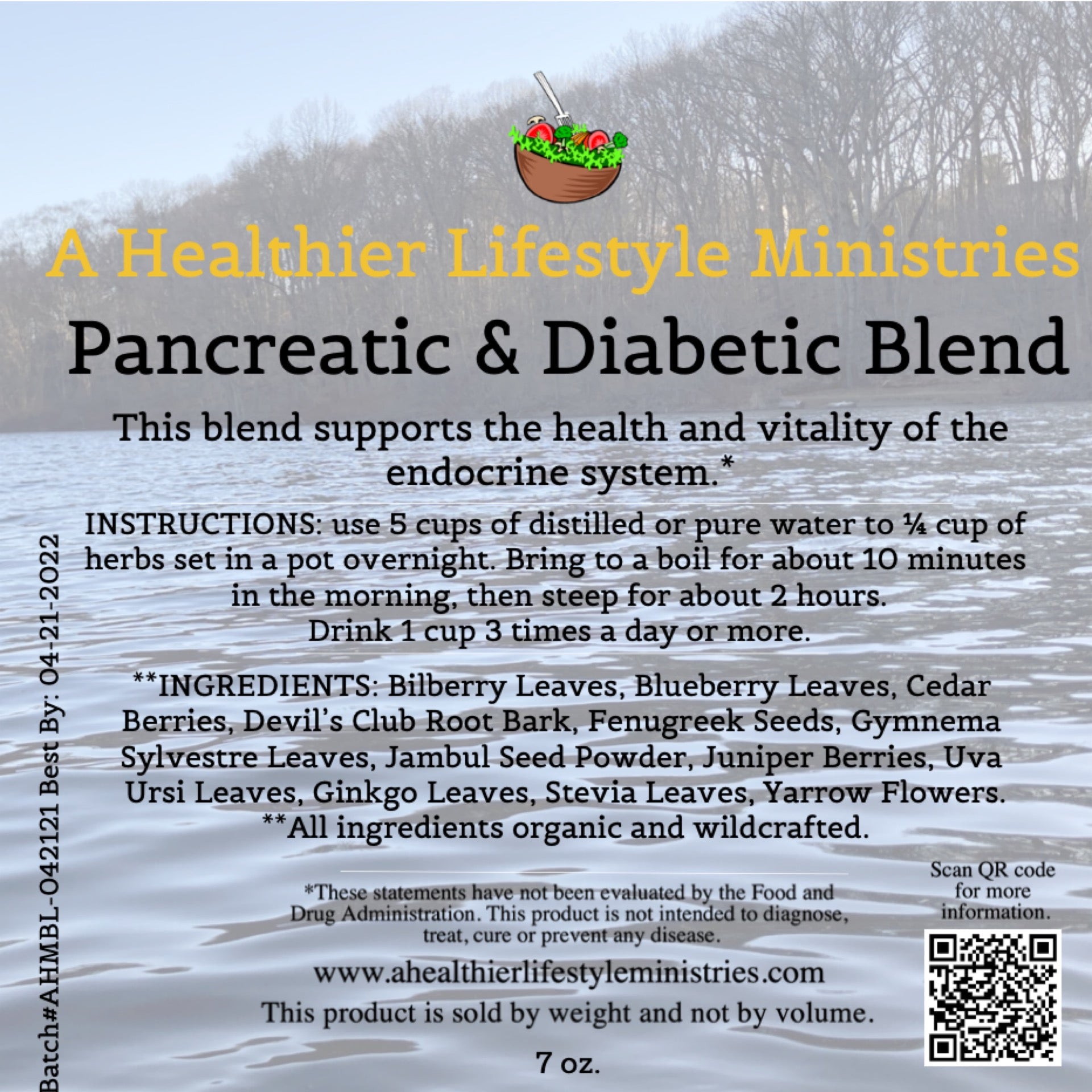 Pancreatic &amp; Diabetic Blend Tea image 0